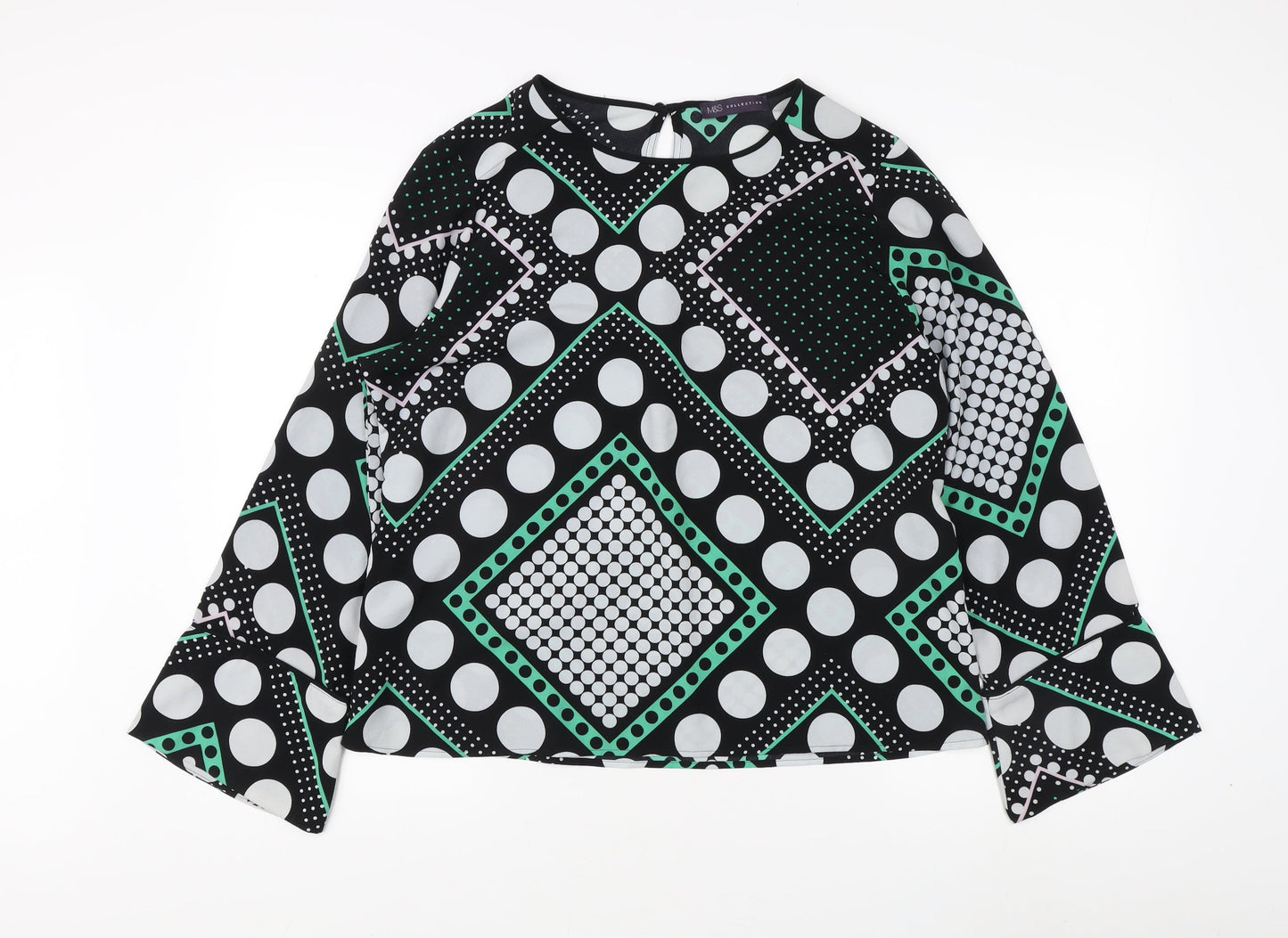 Marks and Spencer Women's Geometric Blouse