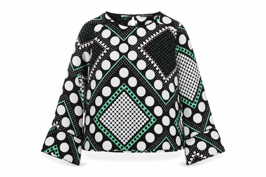 Marks and Spencer Women's Geometric Blouse