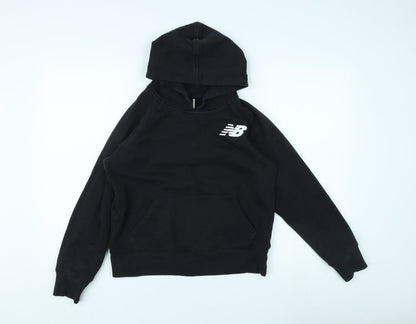 New Balance Men's Black Pullover Hoodie - Size S