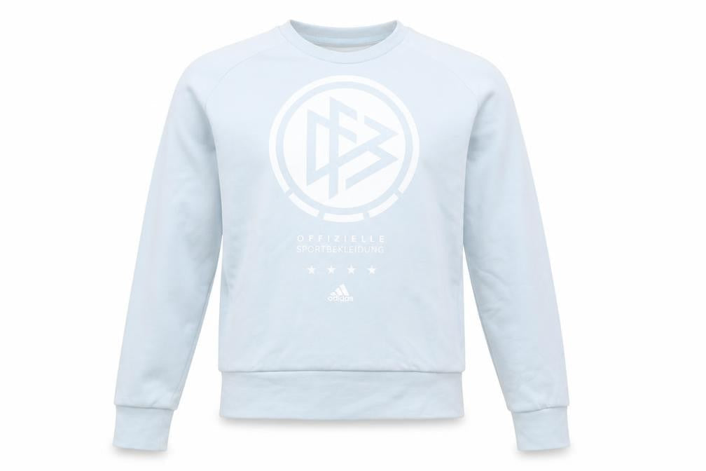 Adidas Men's White Pullover Sweatshirt Size S