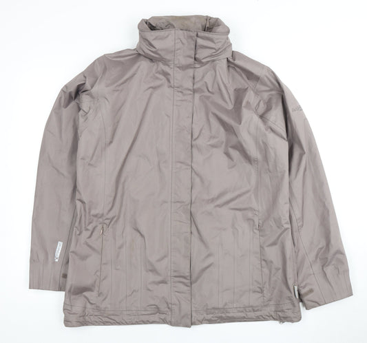 Regatta Women's Grey Rain Coat Jacket Size 16