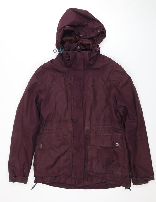 Mountain Warehouse Women's Purple Rain Jacket Size 10