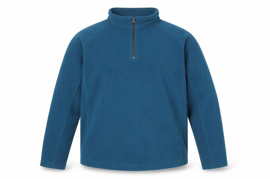 Craghoppers Men's Blue 1/2 Zip Fleece Sweatshirt L