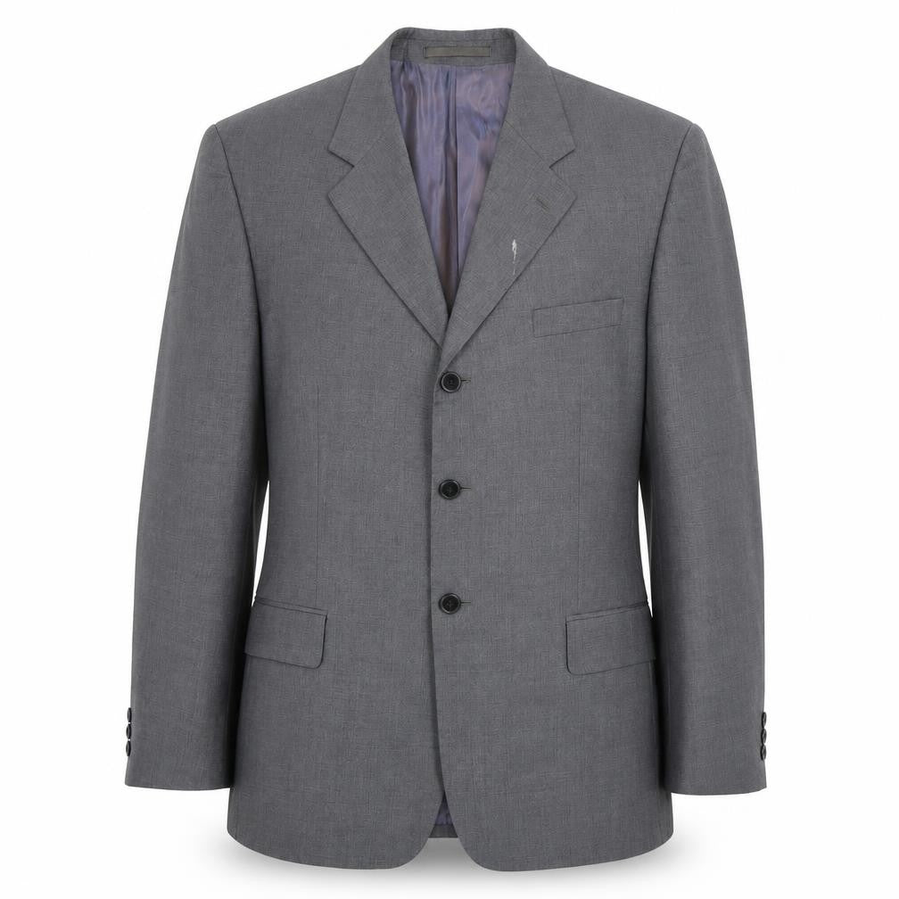 Pierre Cardin Men's Grey Blazer, 44L, Formal Jacket