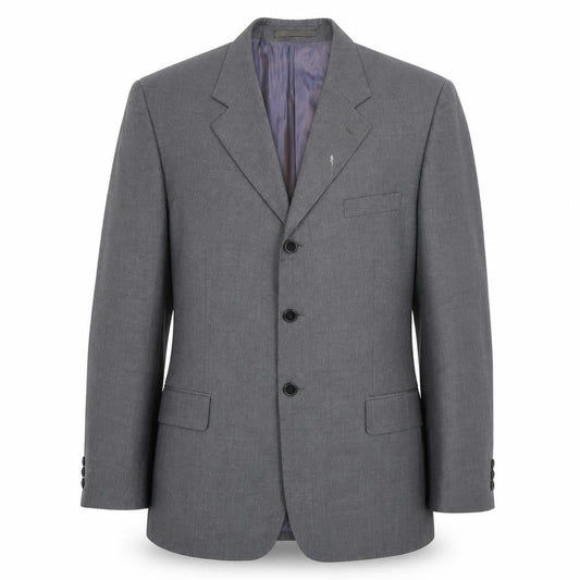 Pierre Cardin Men's Grey Blazer, 44L, Formal Jacket