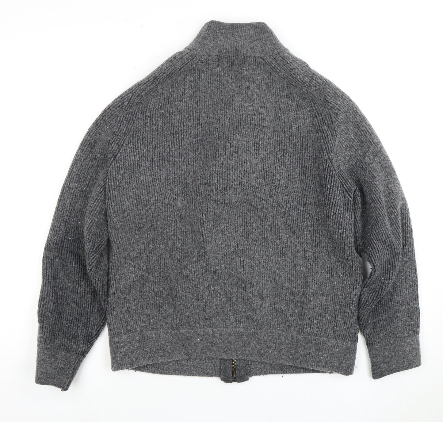Marks and Spencer Women's Grey Full Zip Jumper