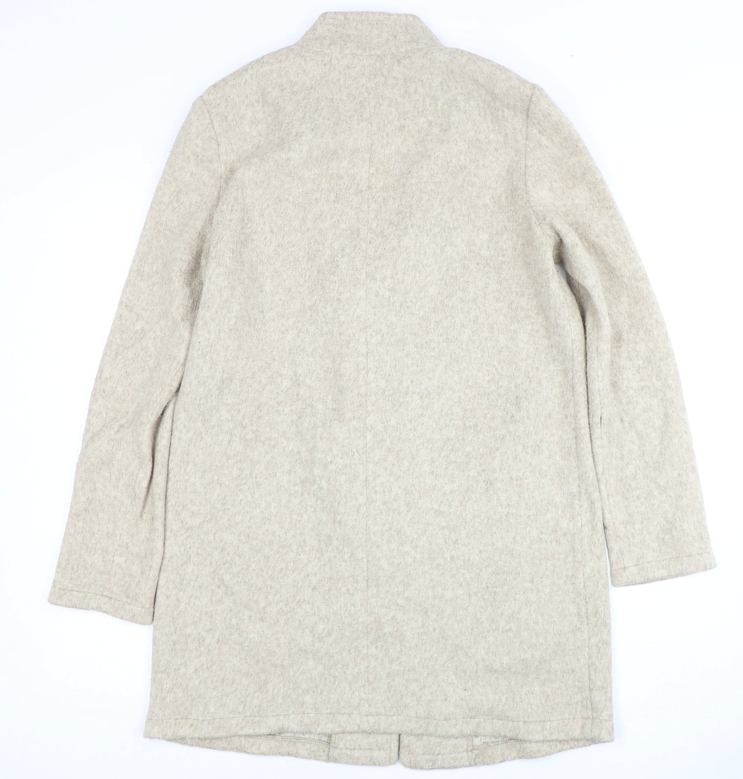 Vero Moda Women's Grey Mid-Length Overcoat M