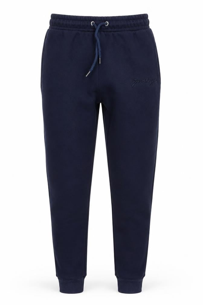 Justhype Men's Blue Jogger Trousers, Size M