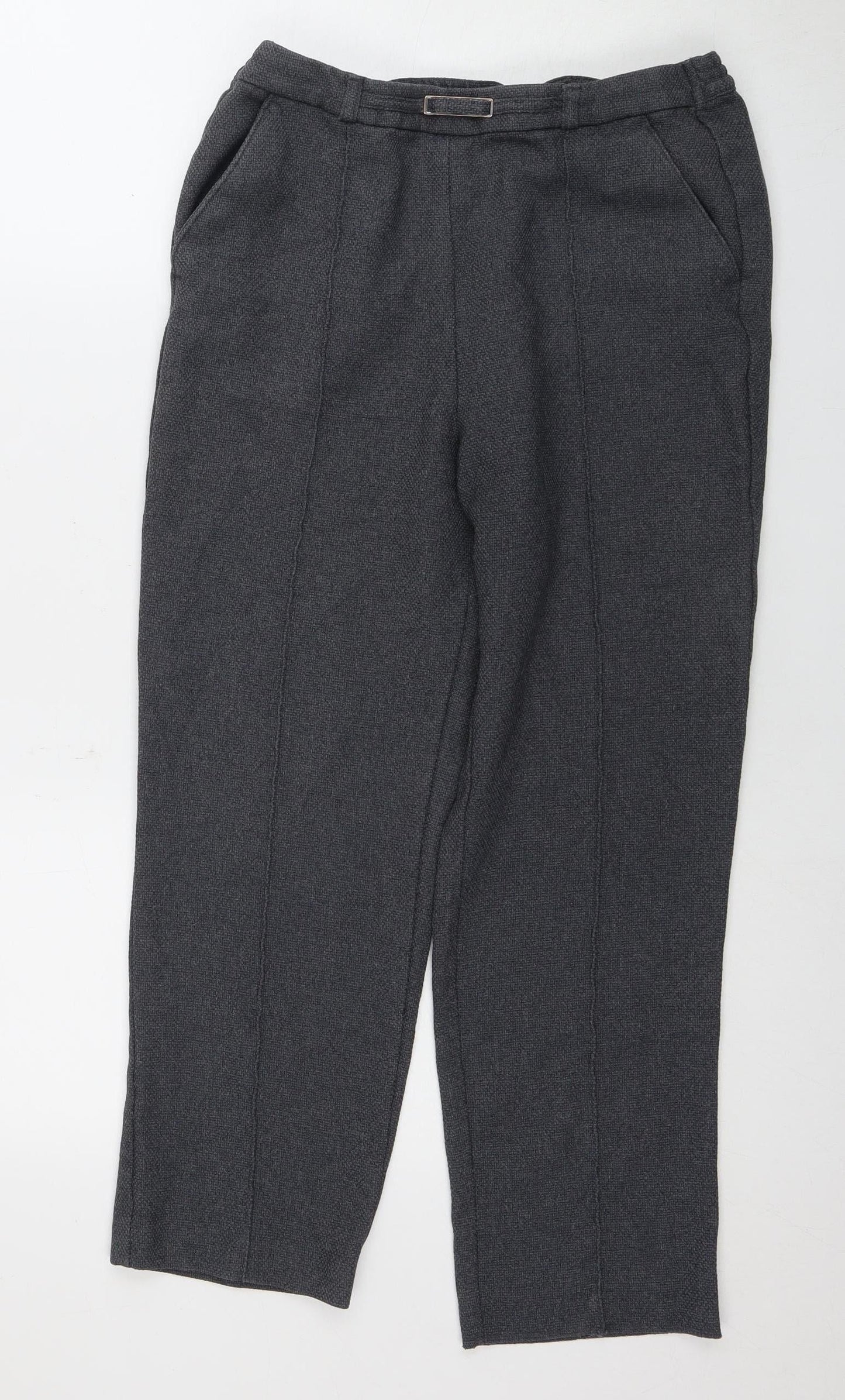 Honor Millburn Women's Grey Trousers Size 10 Casual