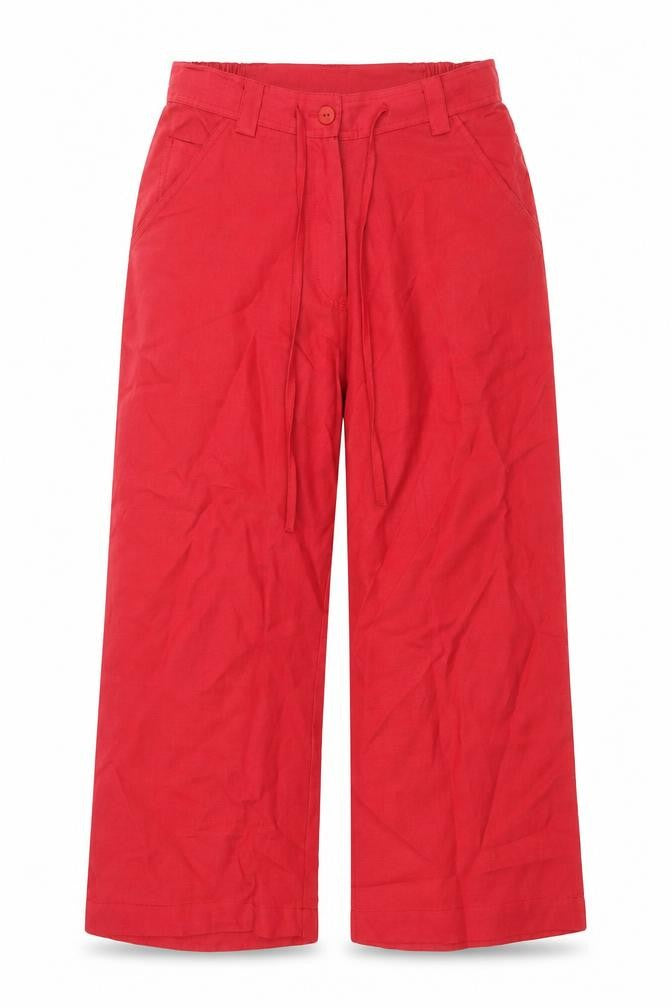 TIGI Women's Red Trousers Size 10-12