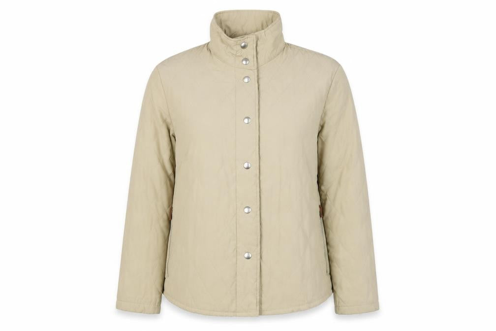 Artigiano Women's Beige Quilted Jacket Size 12