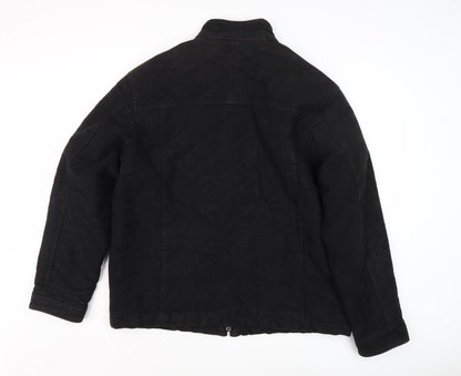 Next Men's Black Basic Jacket Size L