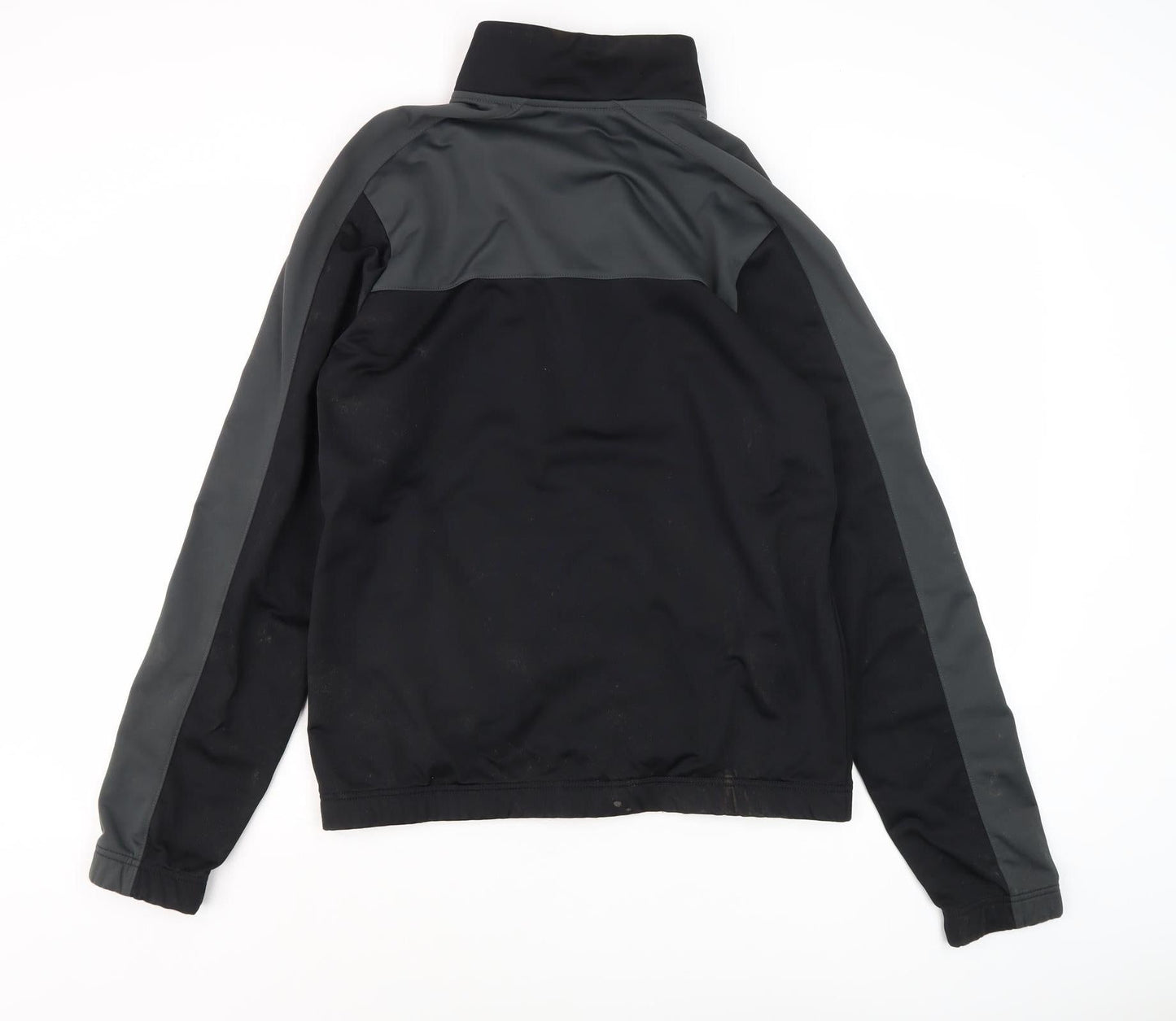 Nike Men's Black Track Jacket, Size S, Ideal for Gym & Running
