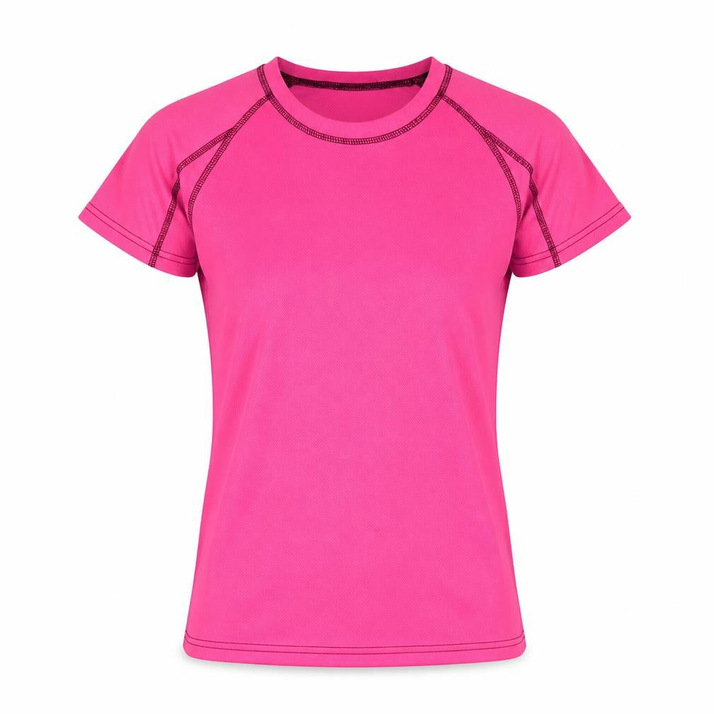 Trespass Women's Pink Sports T-Shirt, Size S, Lightweight