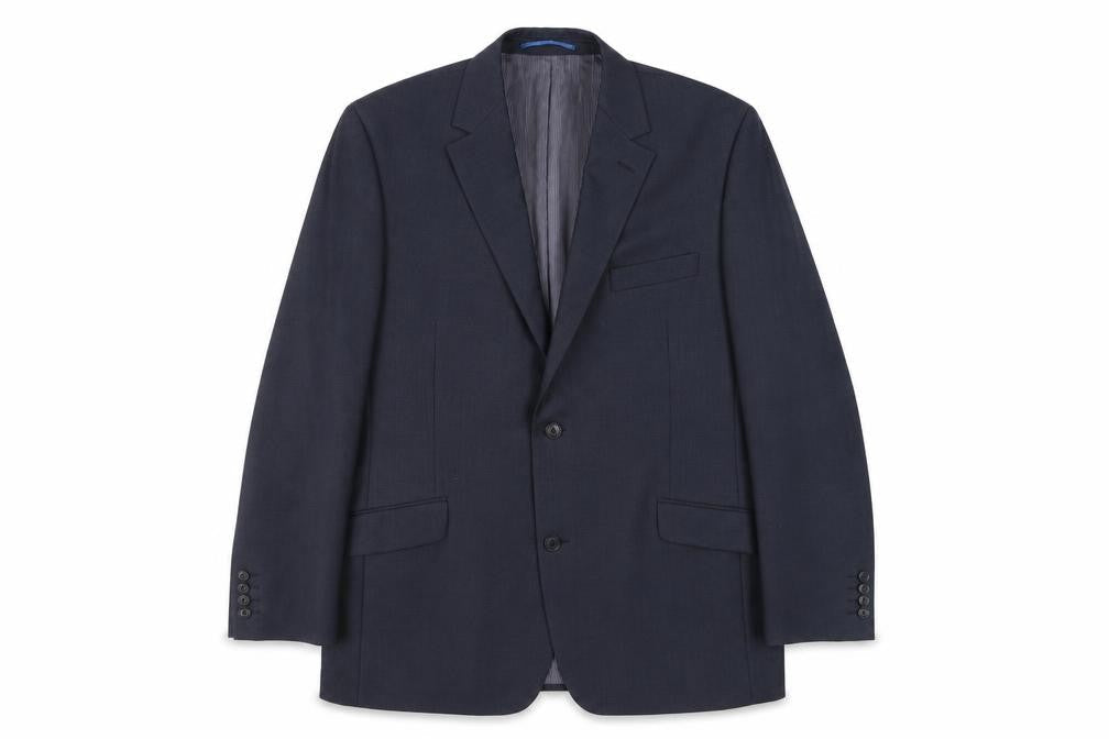 Daniel Hechter Men's Blue Wool Blazer Jacket, Size 44R