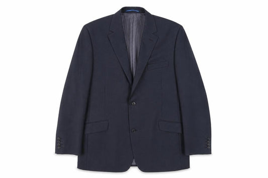 Daniel Hechter Men's Blue Wool Blazer Jacket, Size 44R