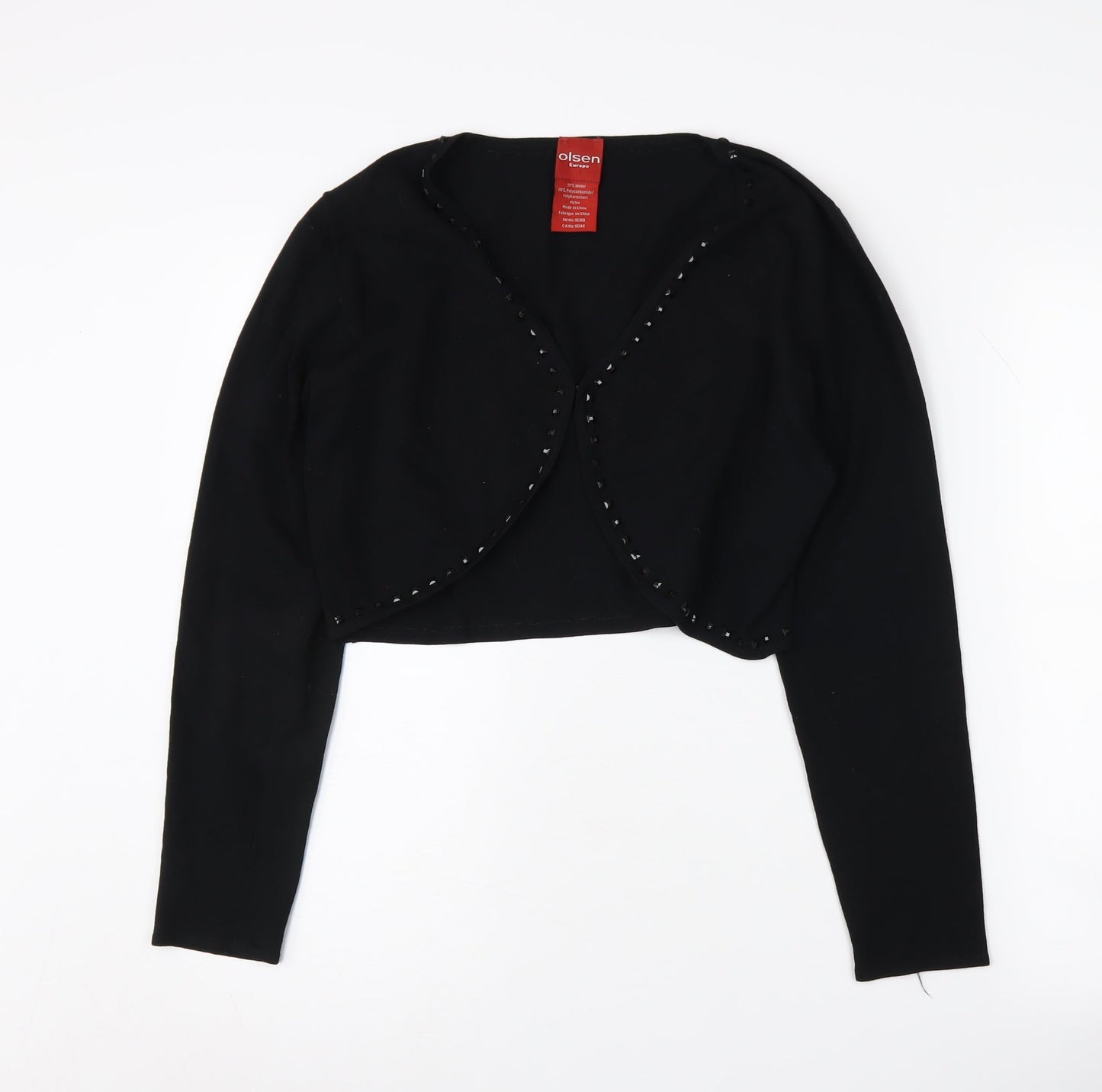 Olsen Women's Black Cardigan Size 16