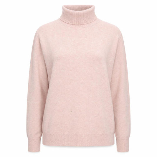Front view of Marks & Spencer Pink High Neck Jumper L