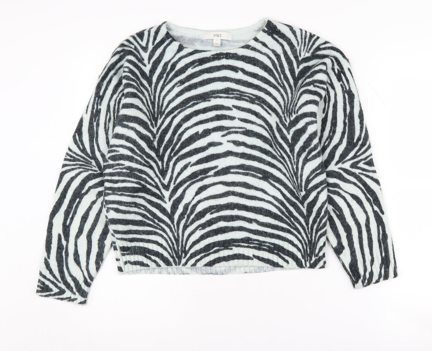 Marks and Spencer Women's Zebra Print Jumper, S