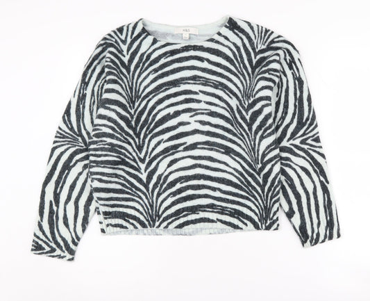 Marks and Spencer Women's Zebra Print Jumper, S