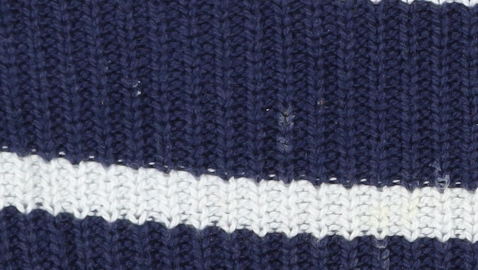 Old Navy Women's Blue Striped Pullover Jumper S