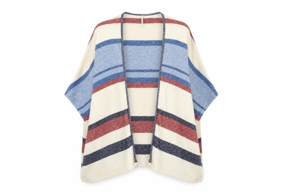 Stradivarius Women's Multicoloured Cape Jumper - M