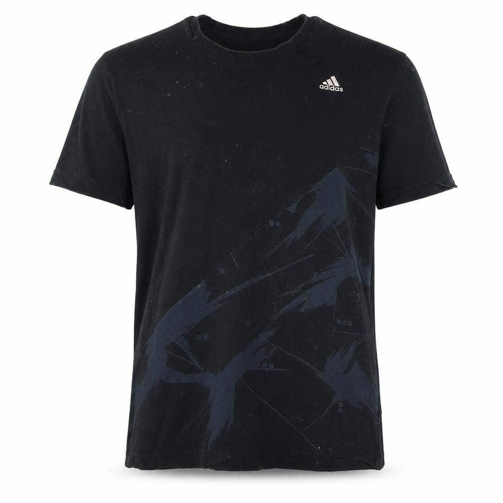 Adidas Men's M Black Short Sleeve Crew Neck T-Shirt