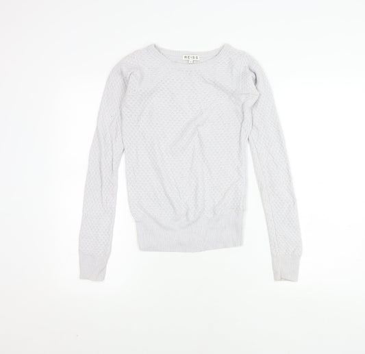 Reiss Women's Grey XS Pullover Jumper