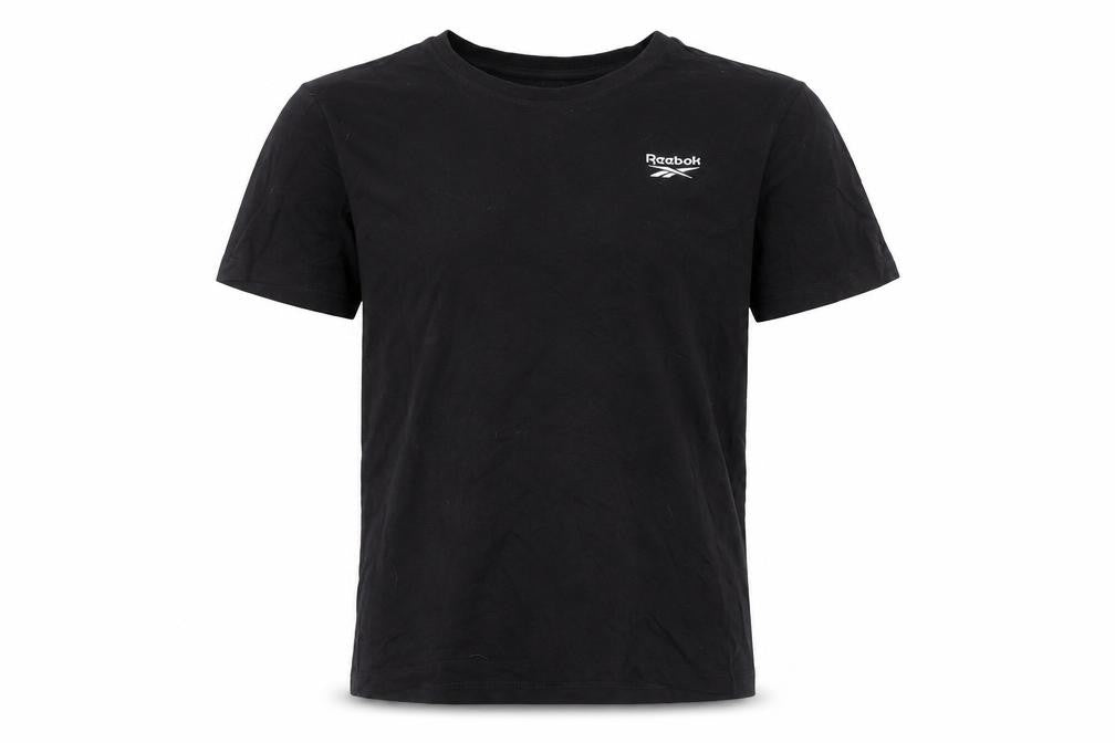Reebok Men's Black Medium Cotton T-Shirt