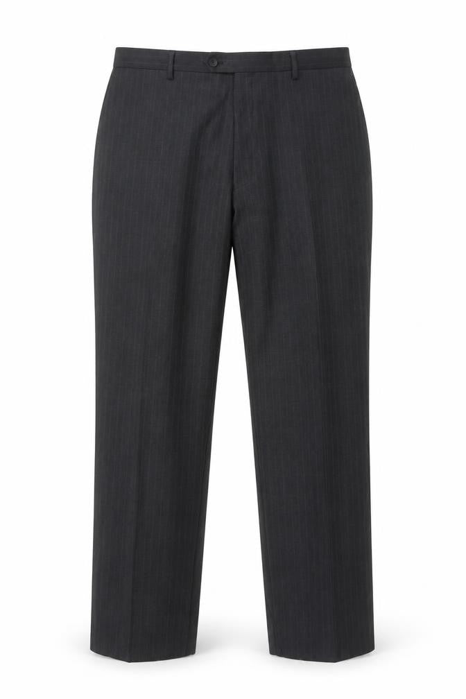 Greenwoods Elite Men's Black Wool Trousers Size L