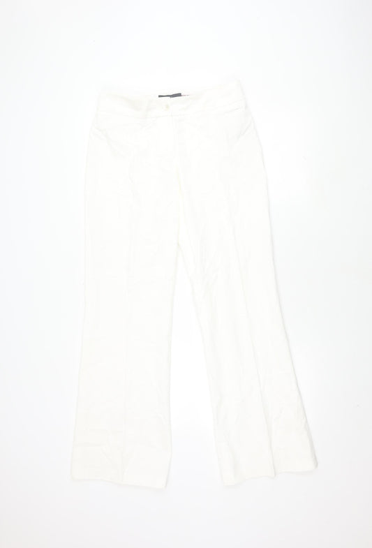 Charcoal & Chalk Ivory Women's Trousers Size 10