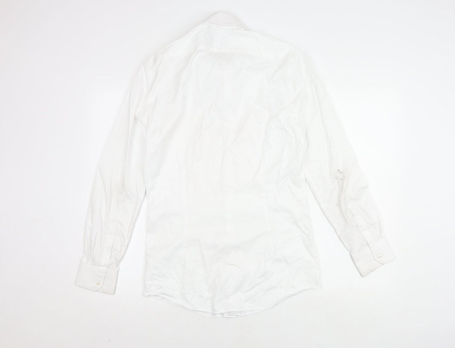 Charles Tyrwhitt Men's White Extra-Slim Shirt, Size 37