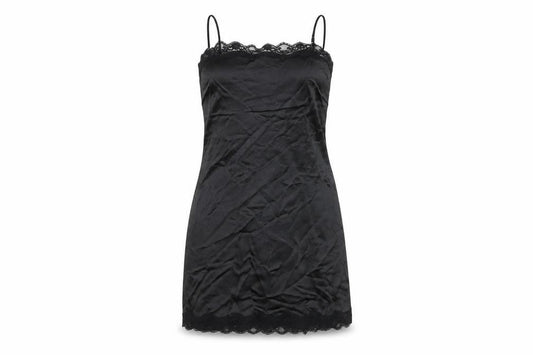 Urban Outfitters Women's Black Slip Dress - S