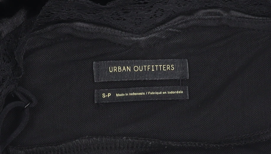 Urban Outfitters Women's Black Slip Dress - S