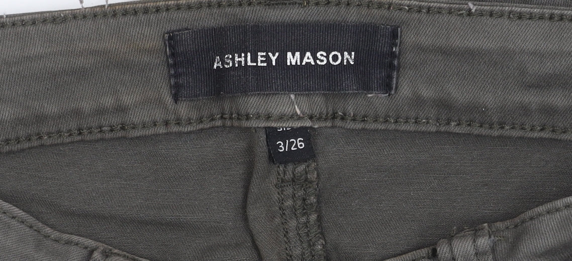 Ashley Mason Women's Grey Cargo Trousers