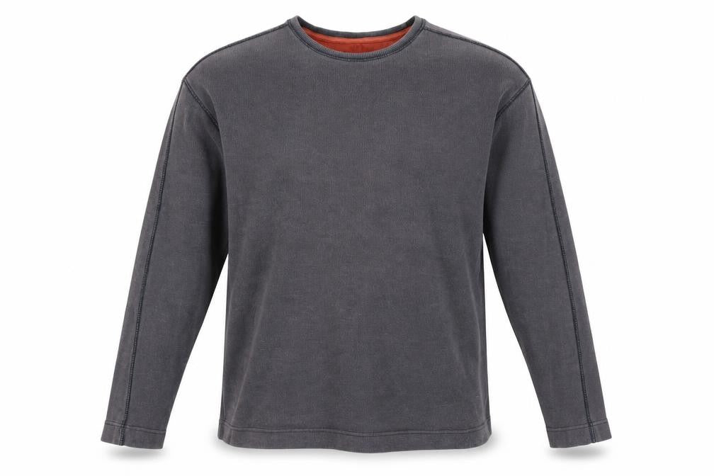 Thomas Nash Men's Grey Pullover Sweatshirt L