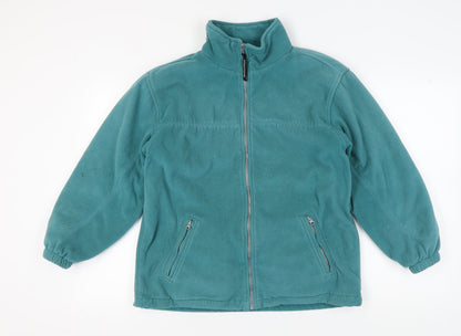 Arctic Storm Men's Blue Fleece Jacket - Size S