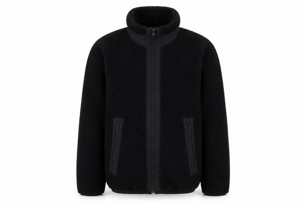 Brave Soul Men's Black Basic Jacket - Size L