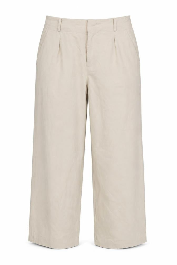 Bershka Women's Beige Trousers Size 16
