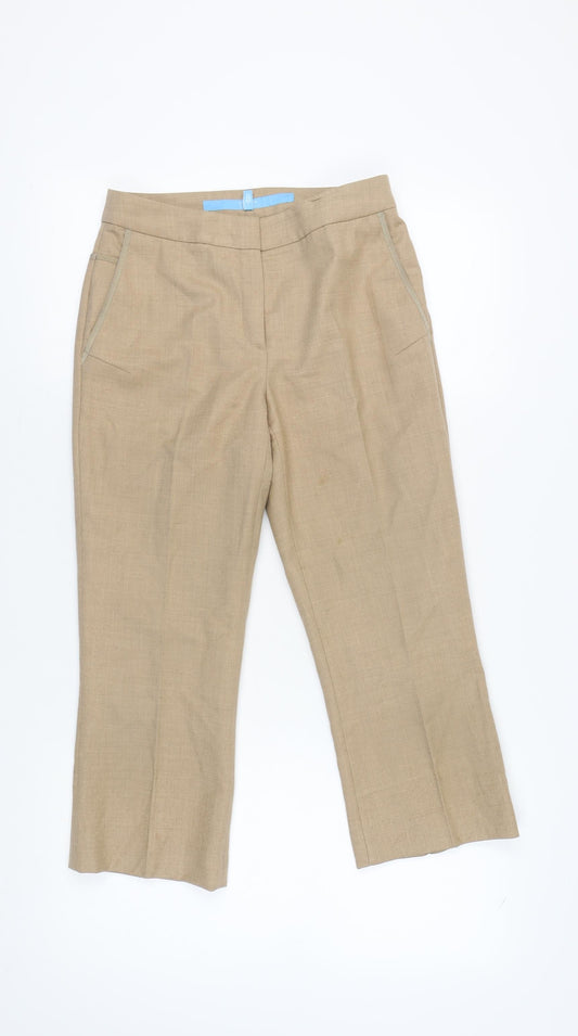 Escada Sport Women's Beige Trousers Size 6