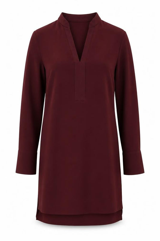 Next Women's Red Shift Dress Size 10 Long Sleeve