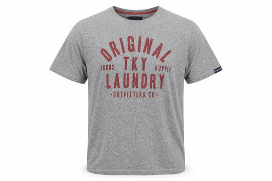 Tokyo Laundry Men's Grey T-Shirt, Size L