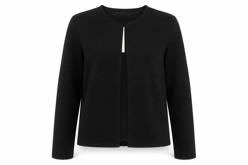 Jacqueline de Yong Women's Black Long Sleeve Blouse S