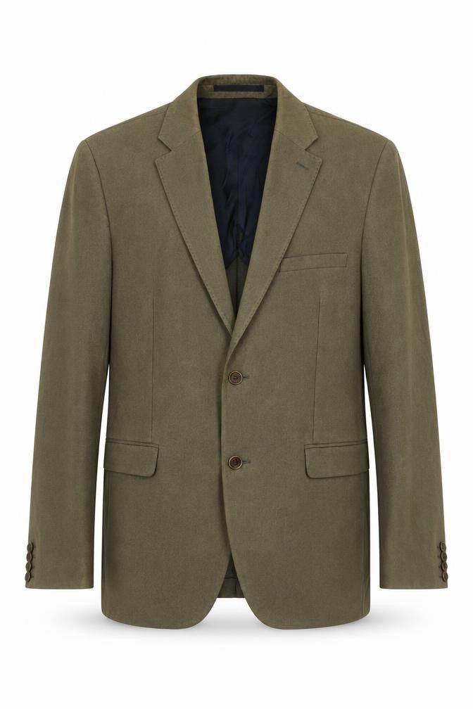 Dockers Men's Green Wool Blazer, M, Regular Fit