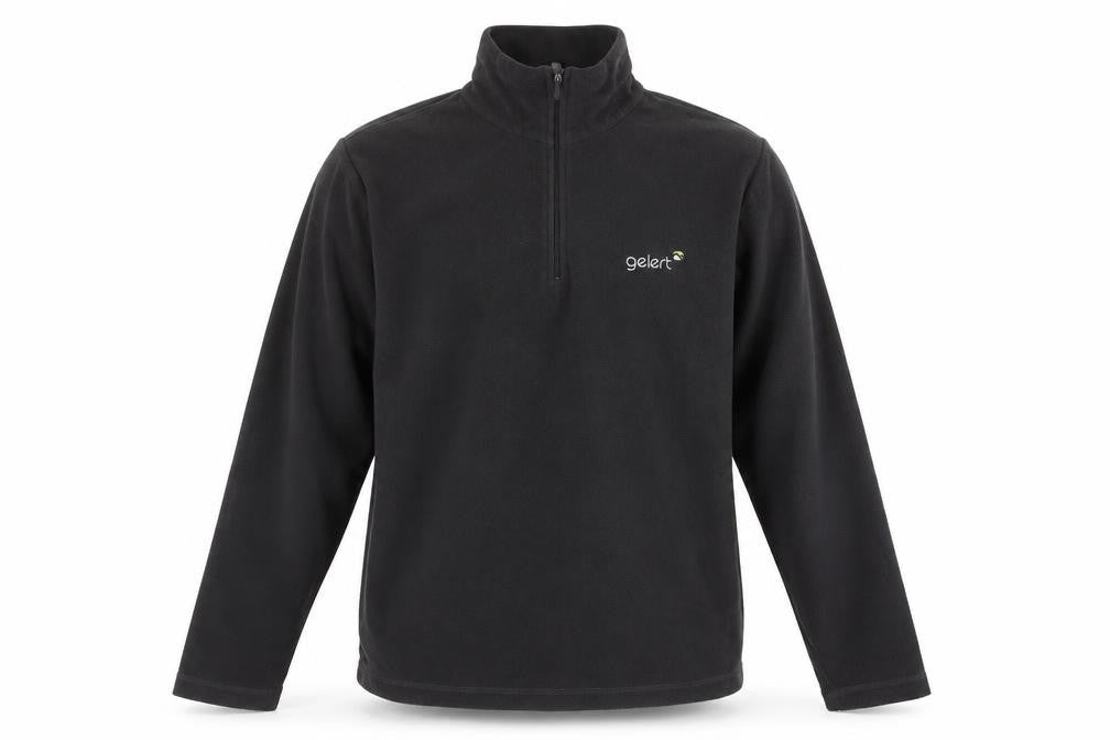 Gelert Men's Black S Pullover Fleece Sweatshirt