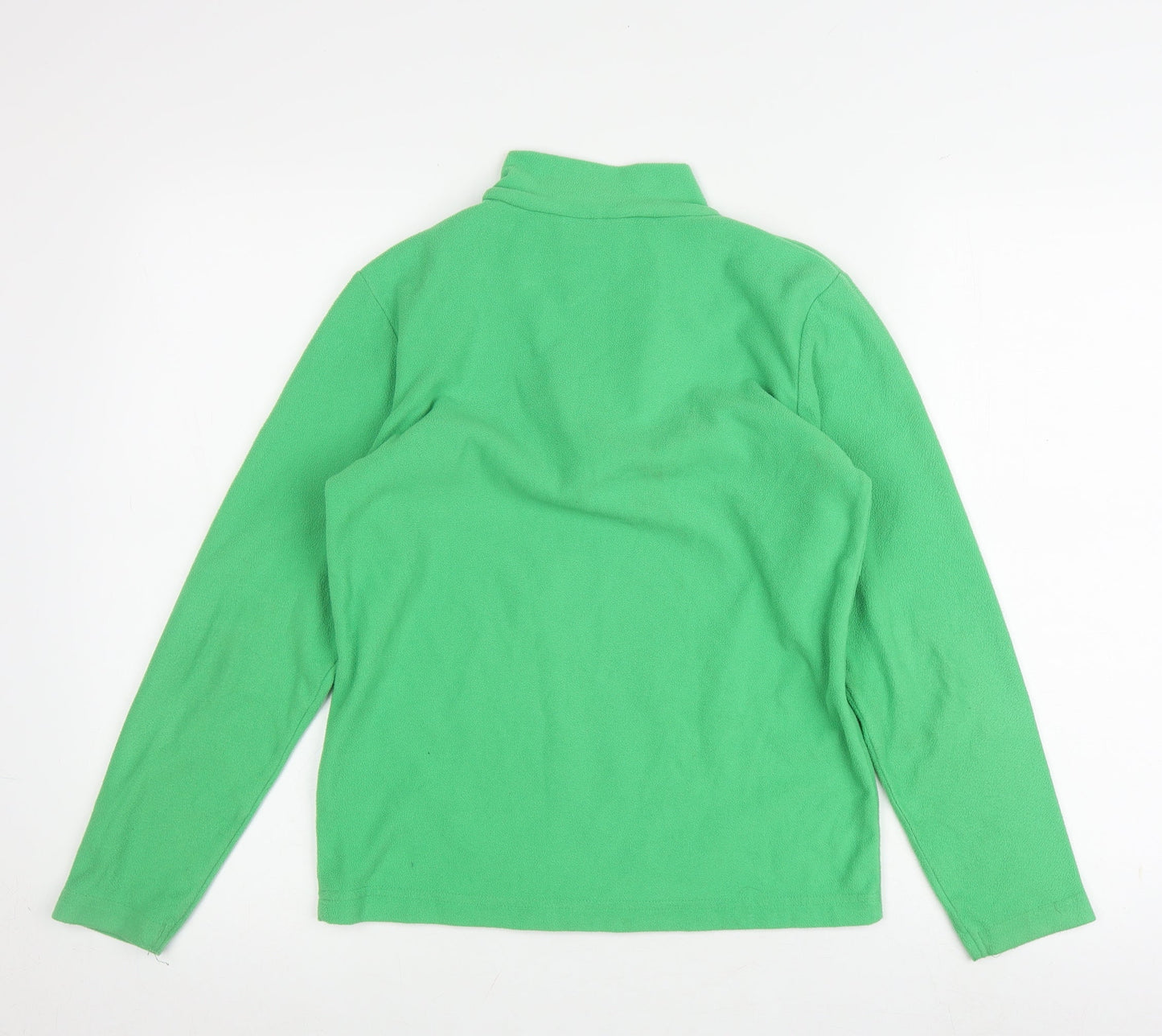 Mountain Warehouse Boys Green Fleece Pullover, 11-12 Years, 1/4 Zip
