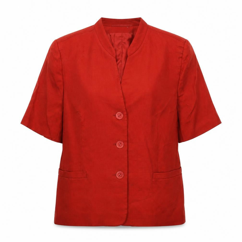 Windsmoor Women's Red Blazer, Size 12 - Casual Style