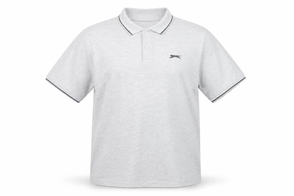 Slazenger Men's Grey 2XL Polo Shirt