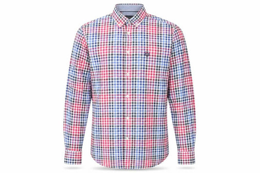 Broadbent & Boothroyds Men's Multicoloured Check Shirt S
