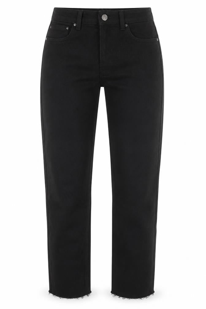 Only Women's Black Straight Jeans - Size 27